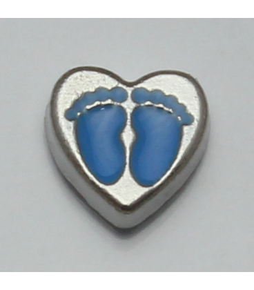 Charm Voetjes Blauw