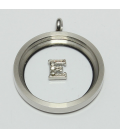 Charm zilver E