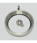 Charm zilver Q