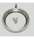 Charm zilver V