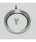 Charm zilver Y