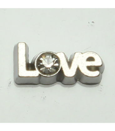 Charm LOVE strass