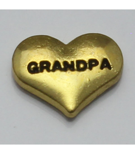 Charm Grandpa (goud)