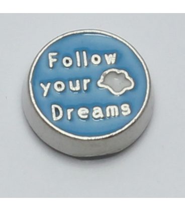 Charm Follow your dream blauw