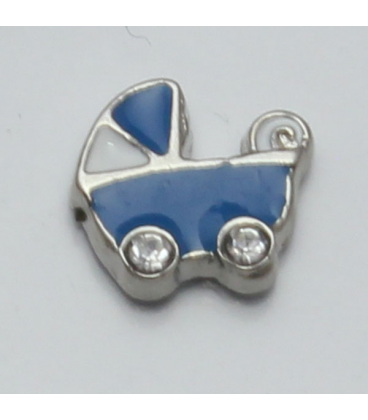 Kinderwagen blauw